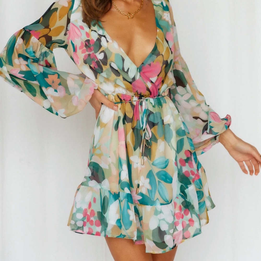 Wrapped up dress